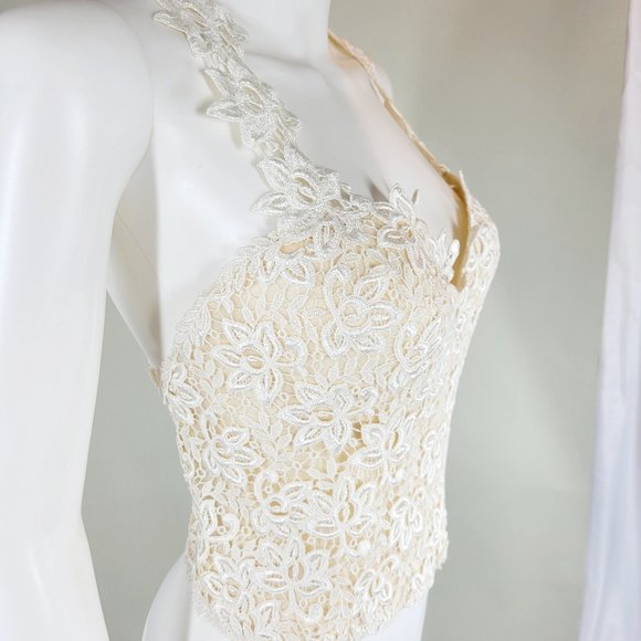 Only Love by Helena Stuart Lace Bra Top - Picture 3 of 10